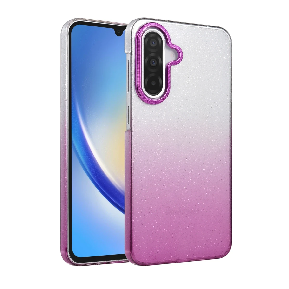 Newface Samsung Galaxy A36 Glossy Kapak - Mor