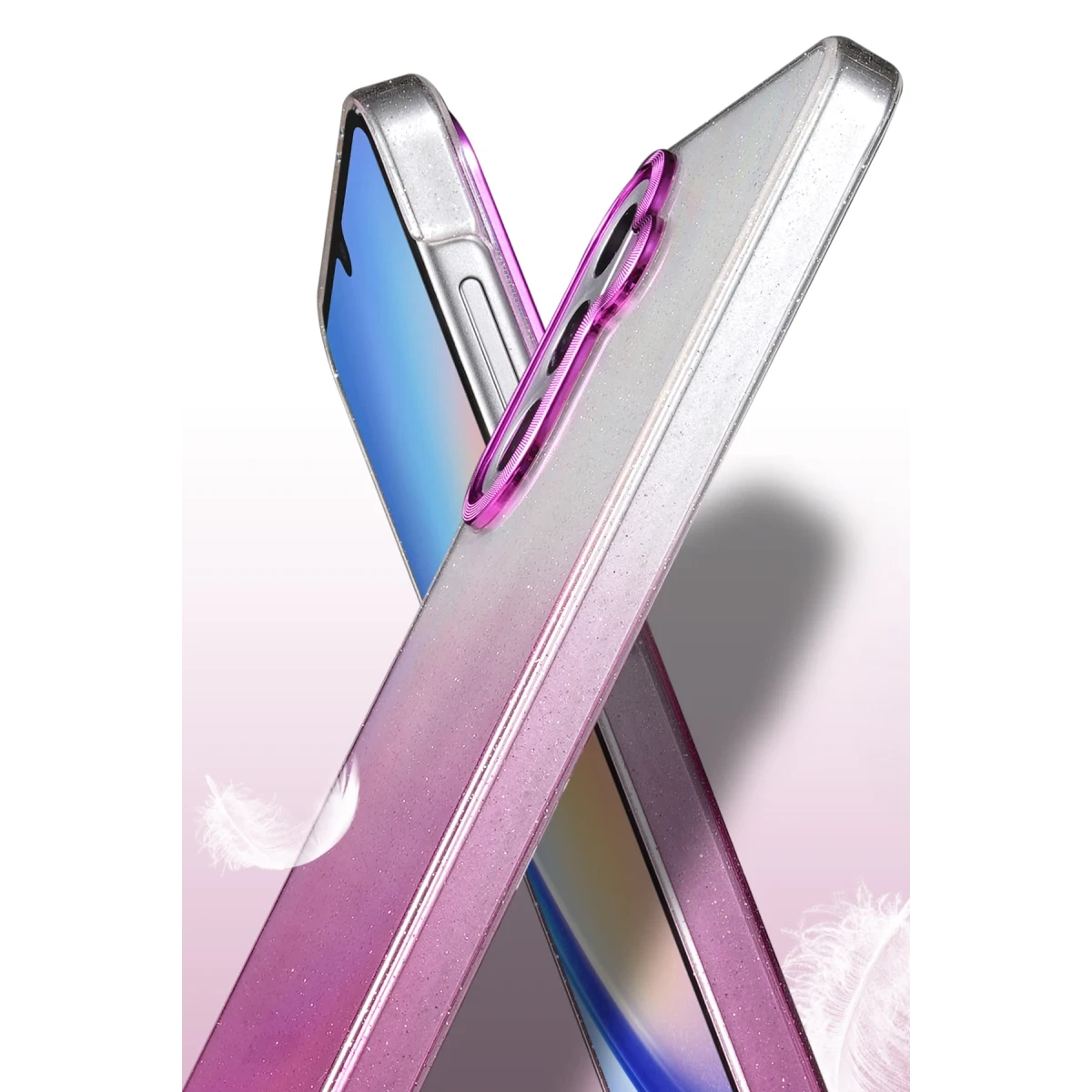 Newface Samsung Galaxy A26 Glossy Kapak - Mavi — görsel 6