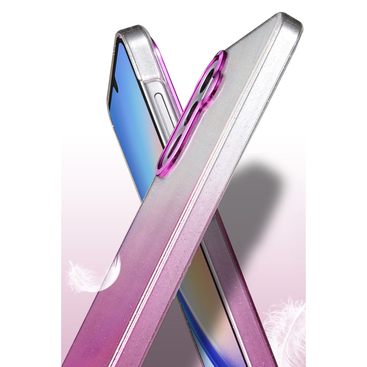 Newface Samsung Galaxy A26 Glossy Kapak - Mavi — görsel 9