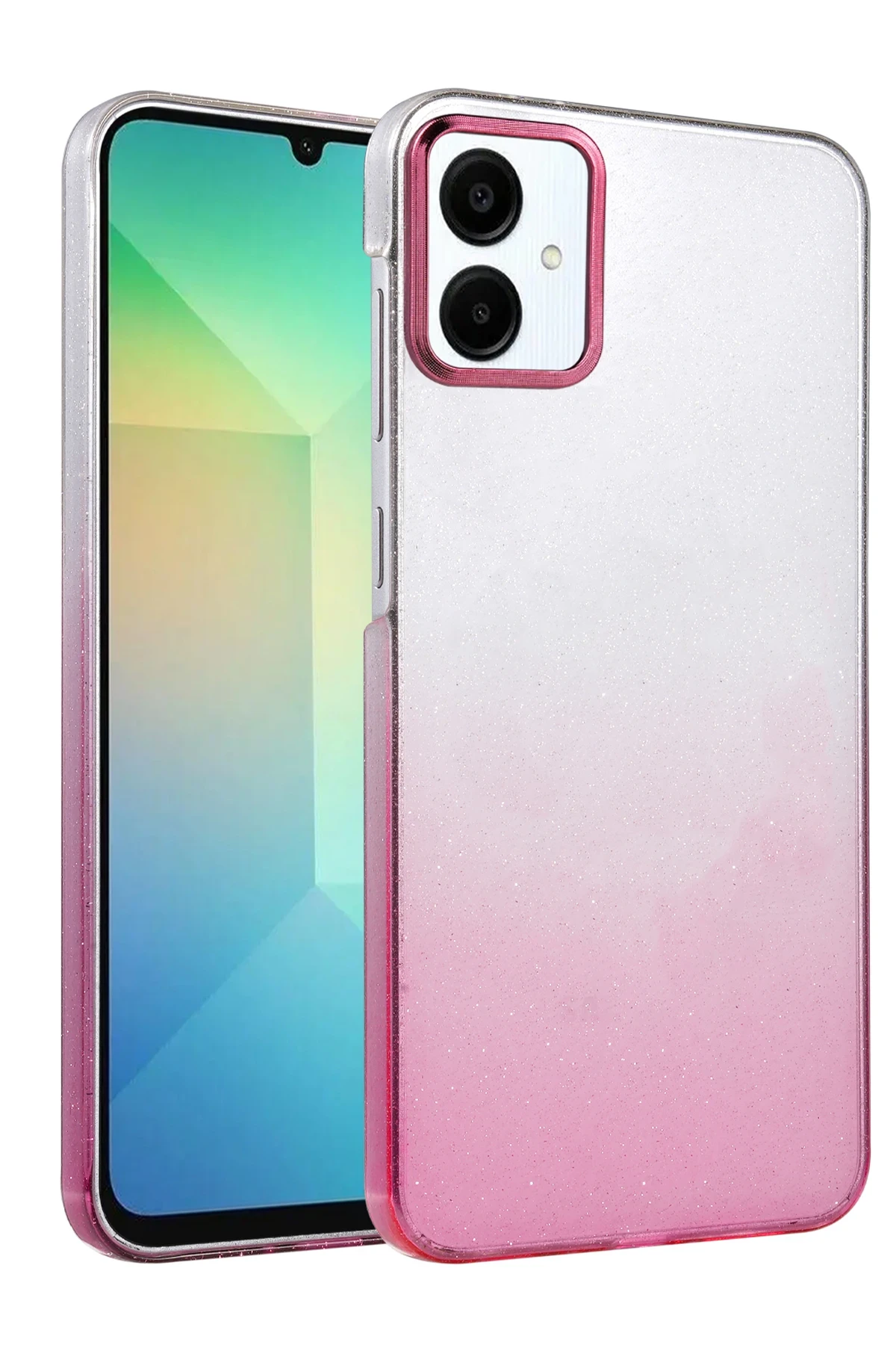 Newface Samsung Galaxy A06 Glossy Kapak - Pembe