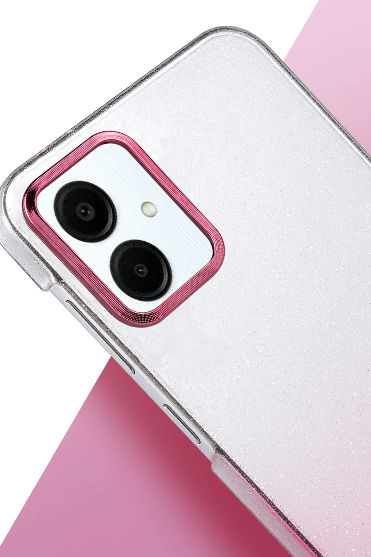 Newface Samsung Galaxy A06 Glossy Kapak - Pembe