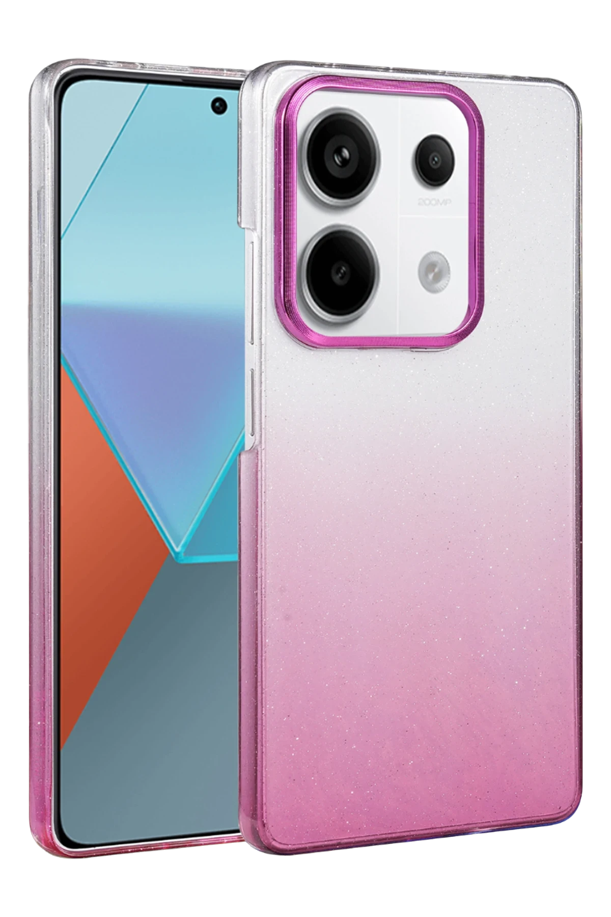 Newface Xiaomi Redmi Note 13 Pro 4G Glossy Kapak - Mor