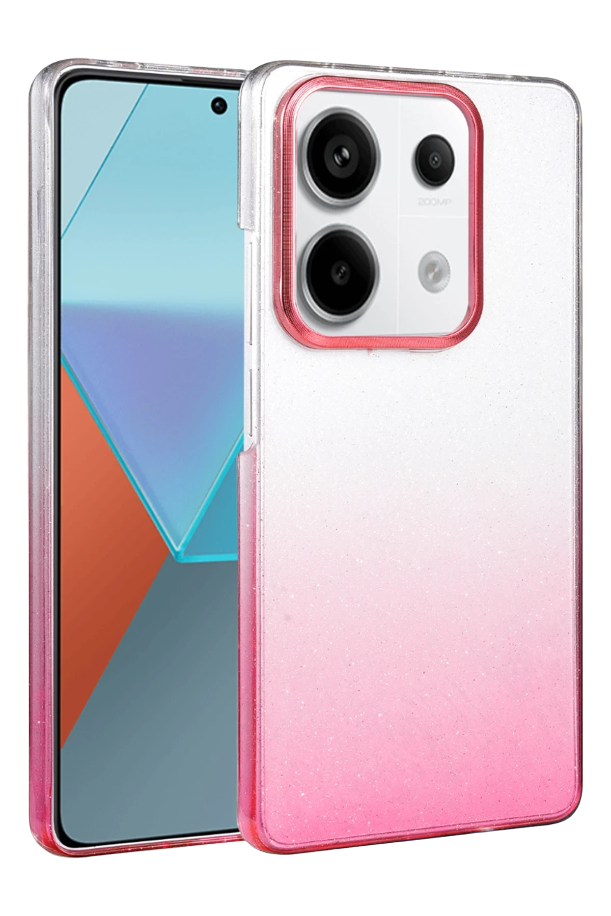 Newface Xiaomi Redmi Note 13 Pro 4G Glossy Kapak - Pembe