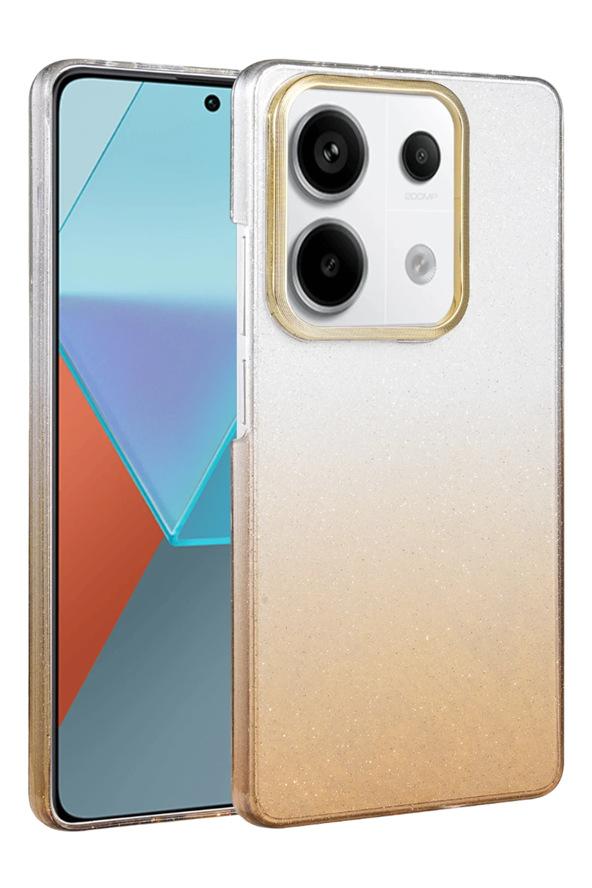 Newface Xiaomi Redmi Note 13 Pro 4G Glossy Kapak - Çöl Titanyum
