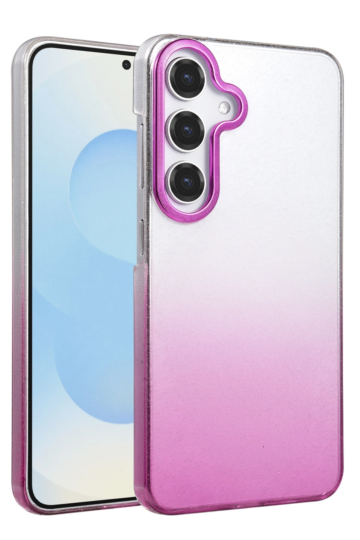 Newface Samsung Galaxy A55 5G Glossy Kapak - Siyah
