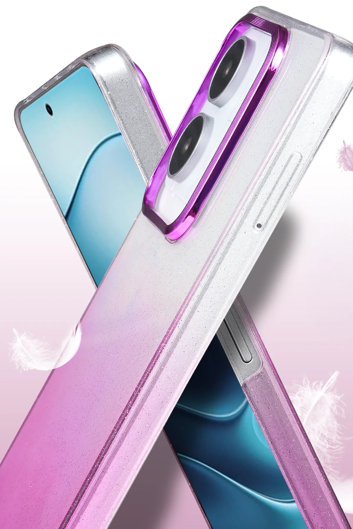 Newface Xiaomi Redmi 12 Glossy Kapak - Mavi — görsel 2