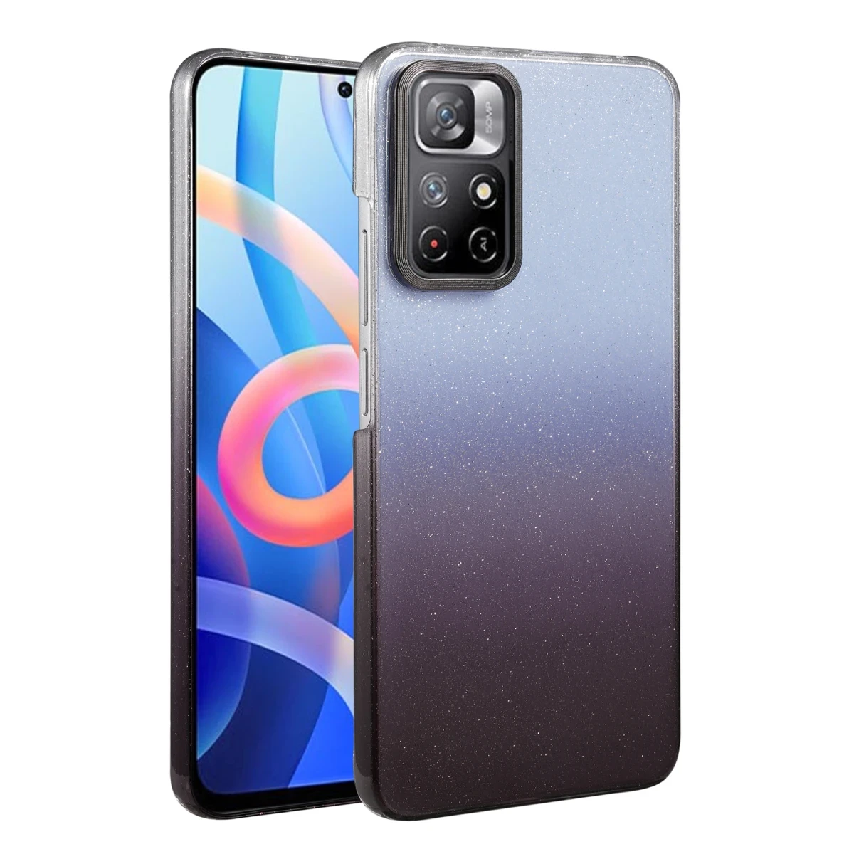 Xiaomi Redmi Note 11 Pro Glossy Kapak - Siyah