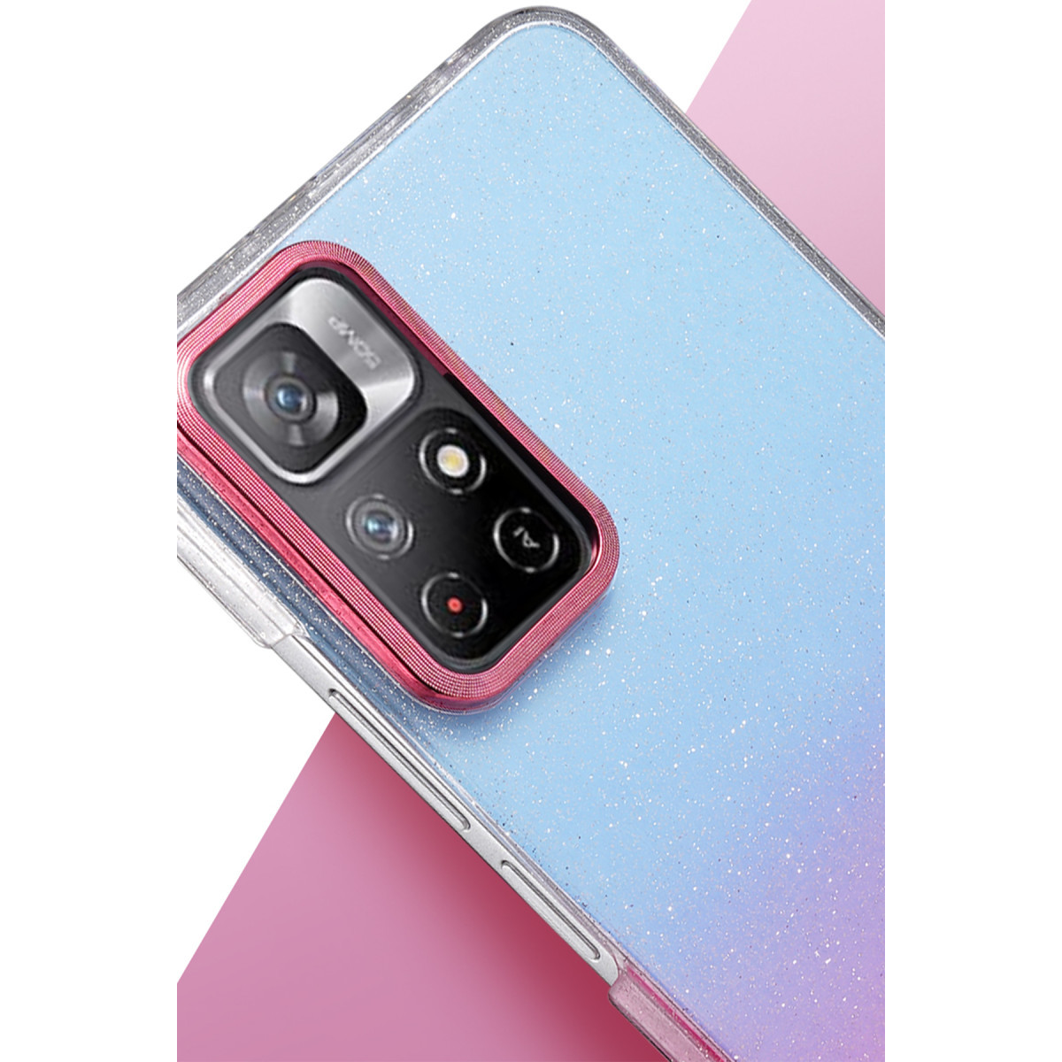 Newface Xiaomi Redmi Note 11 Pro Glossy Kapak - Mavi — görsel 8