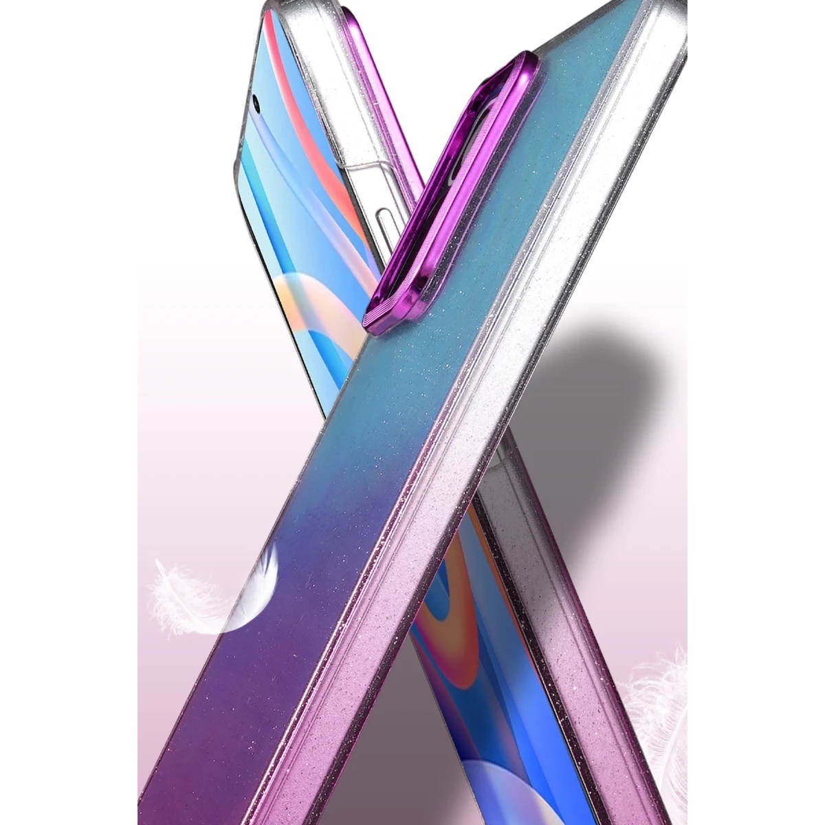 Newface Xiaomi Redmi Note 11 Pro Glossy Kapak - Mavi — görsel 6