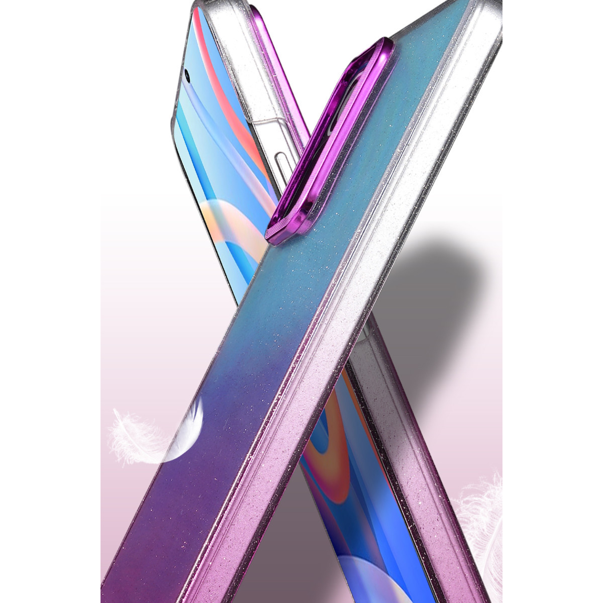 Newface Xiaomi Redmi Note 11 Pro Glossy Kapak - Mavi — görsel 9