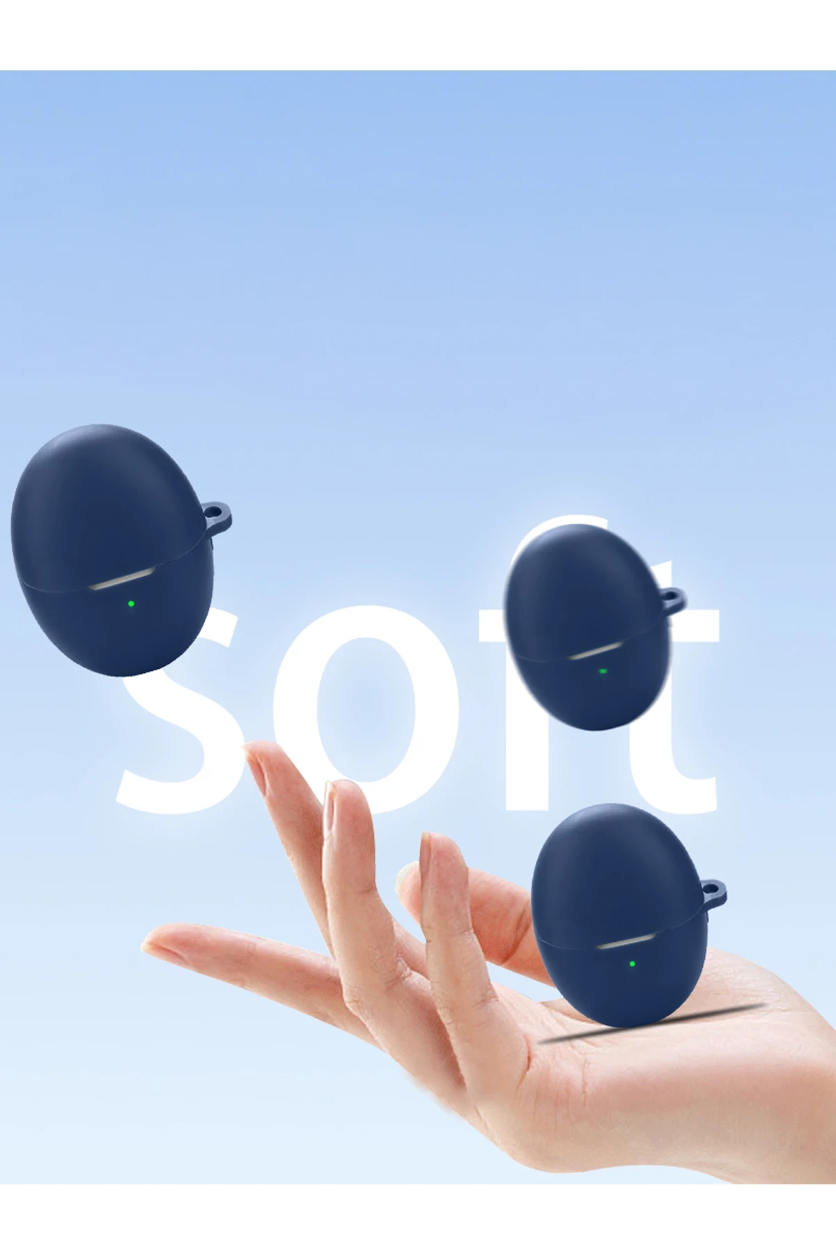 Newface Huawei FreeBuds 6 Hang Kılıf - Beyaz