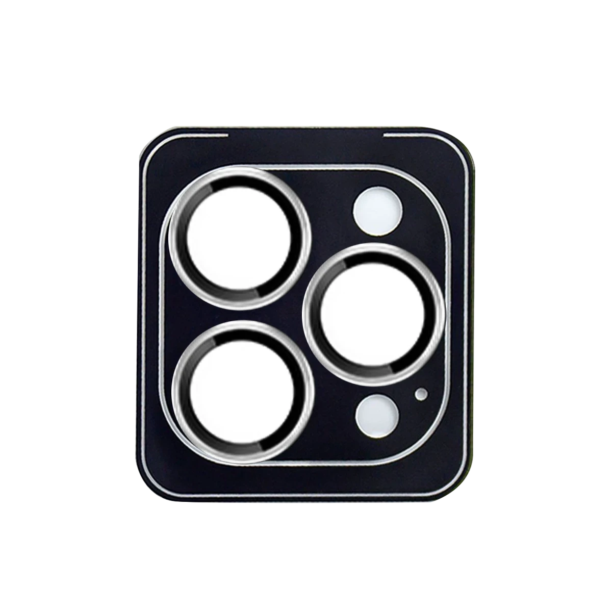 URR Apple iPhone 14 Pro Max Fan Series AR Kamera Lens Koruyucu - Gümüş