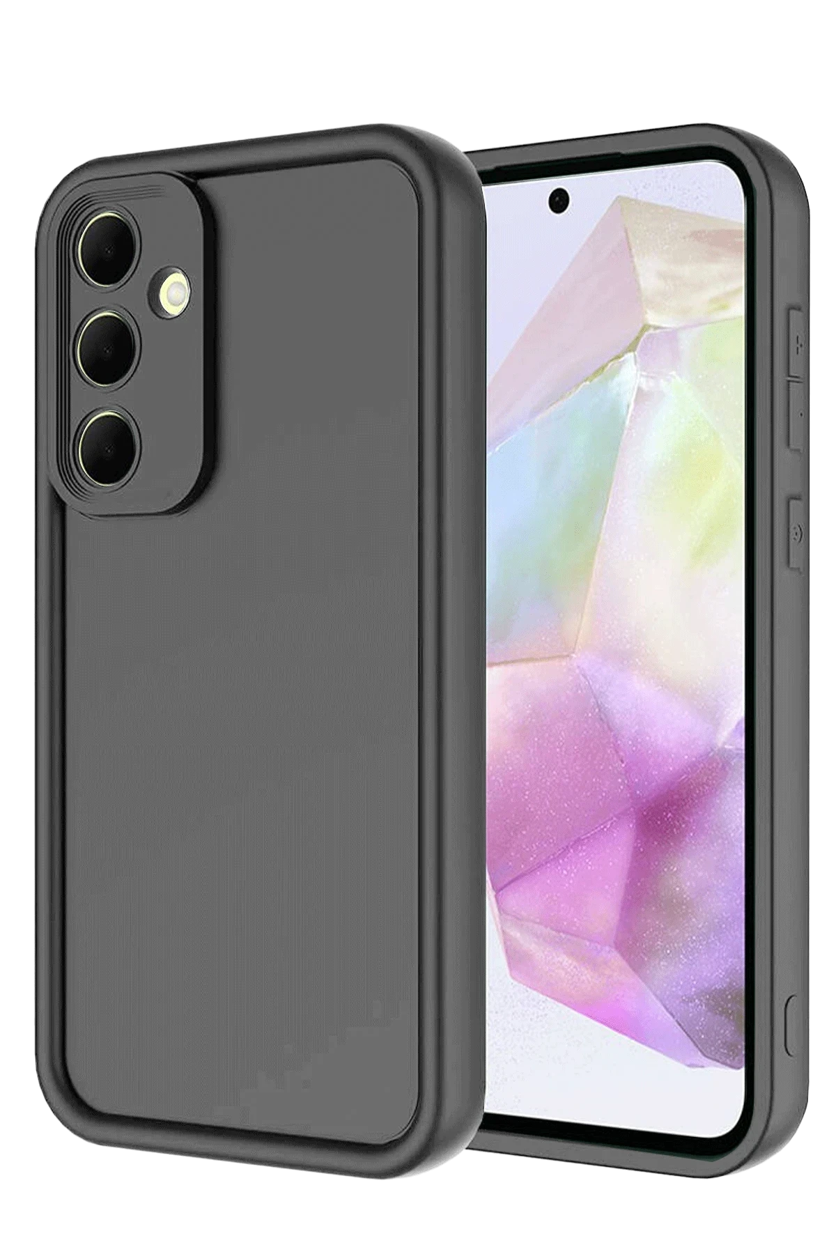 Newface Samsung Galaxy A26 Kılıf Viera Silikon - Gri