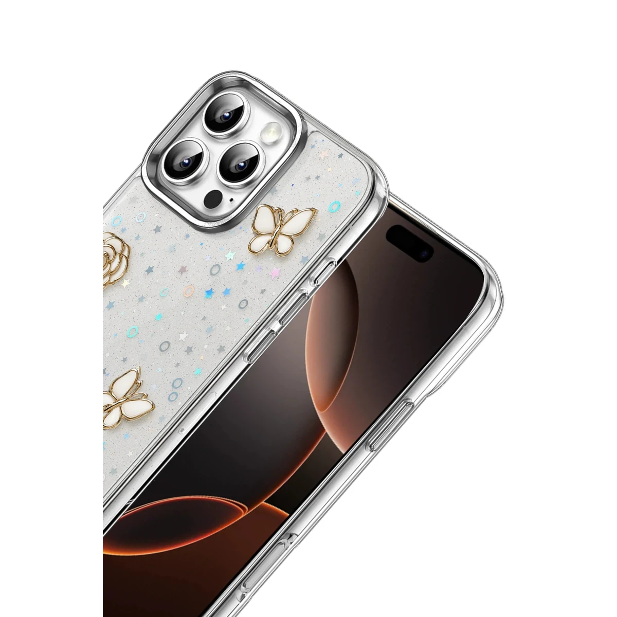 Newface Samsung Galaxy A06 Fiyonk Desenli Kapak - Desen 1 — görsel 5