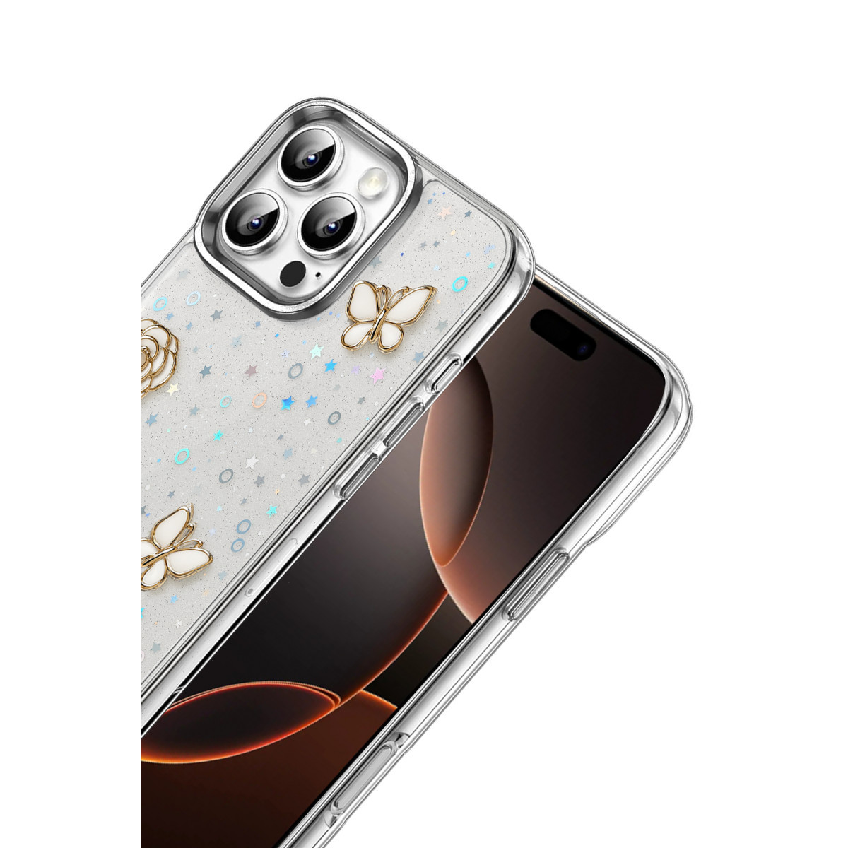 Newface Samsung Galaxy A06 Fiyonk Desenli Kapak - Desen 1 — görsel 8