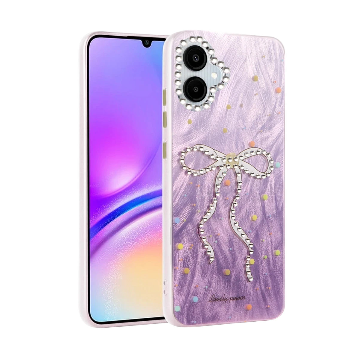 Newface Samsung Galaxy A06 Kılıf Blade Aynalı Desenli Kapak - Desen 1 — görsel 3