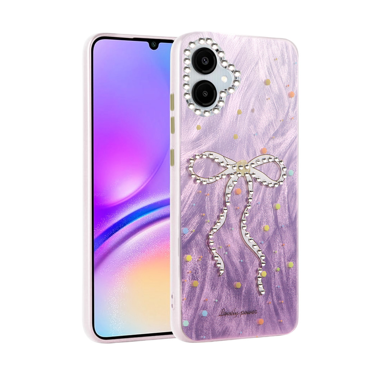 Newface Samsung Galaxy A06 Kılıf Blade Aynalı Desenli Kapak - Desen 1 — görsel 5