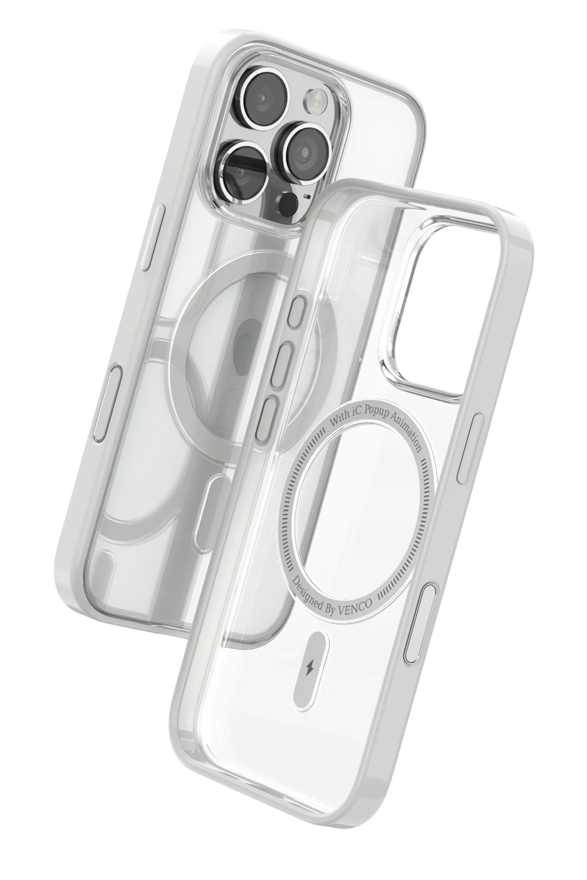 Venco Apple iPhone 16 Pro Joly Magsafe Kapak - Beyaz