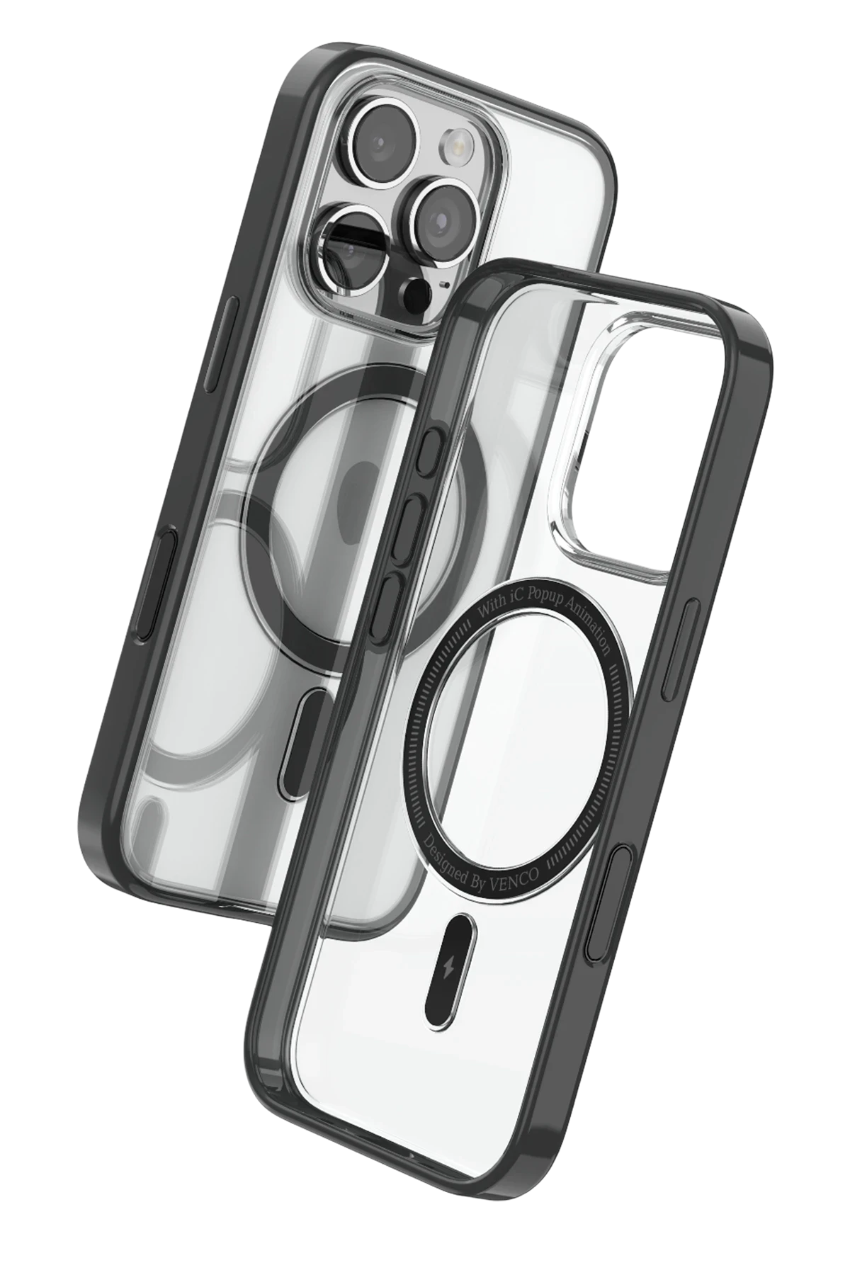 Venco Apple iPhone 16 Pro Joly Magsafe Kapak - Siyah