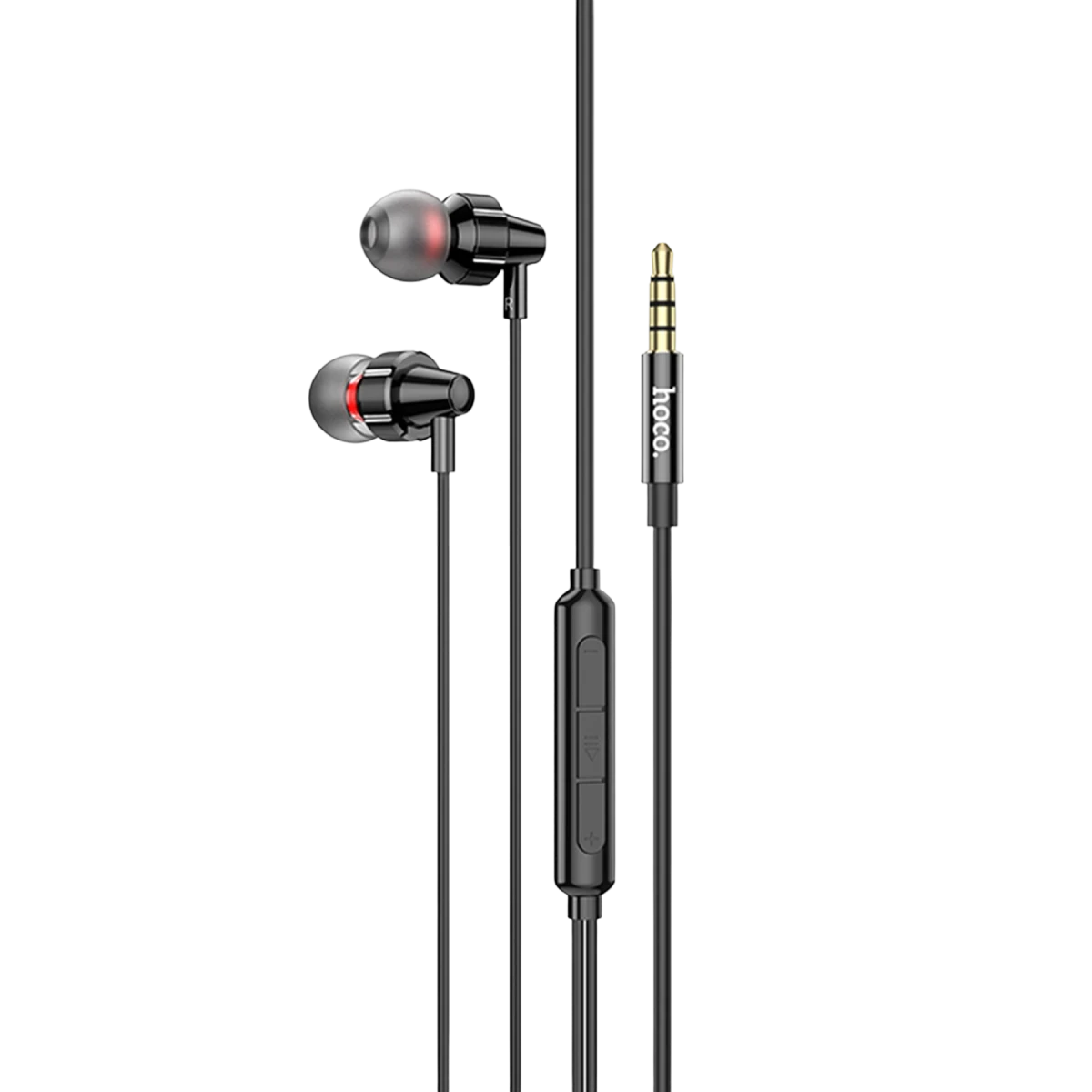 Hoco. M90 Delight 1.2M 3.5mm Dijital Mikrofonlu Kablolu Kulaklık - Siyah