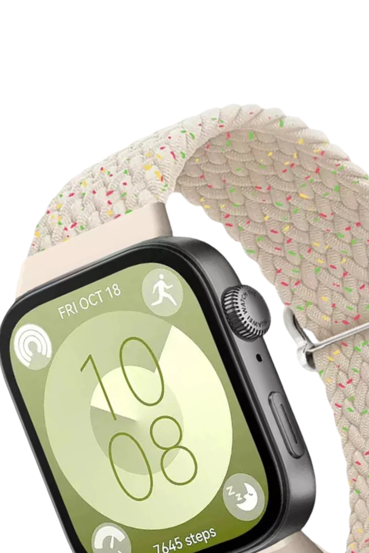 Newface Huawei Fit 4 Star Kordon - Gri-Turuncu