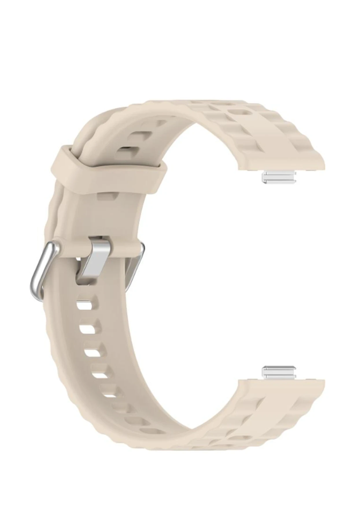 Newface Huawei Watch Fit 3 Klasik Kordon - Krem