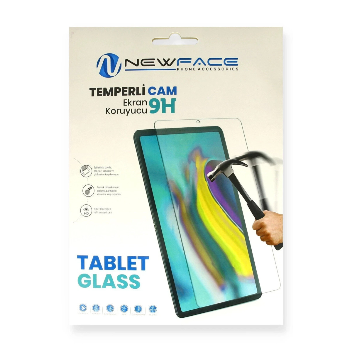 Newface Universal 10 Tablet Cam Ekran Koruyucu — görsel 8