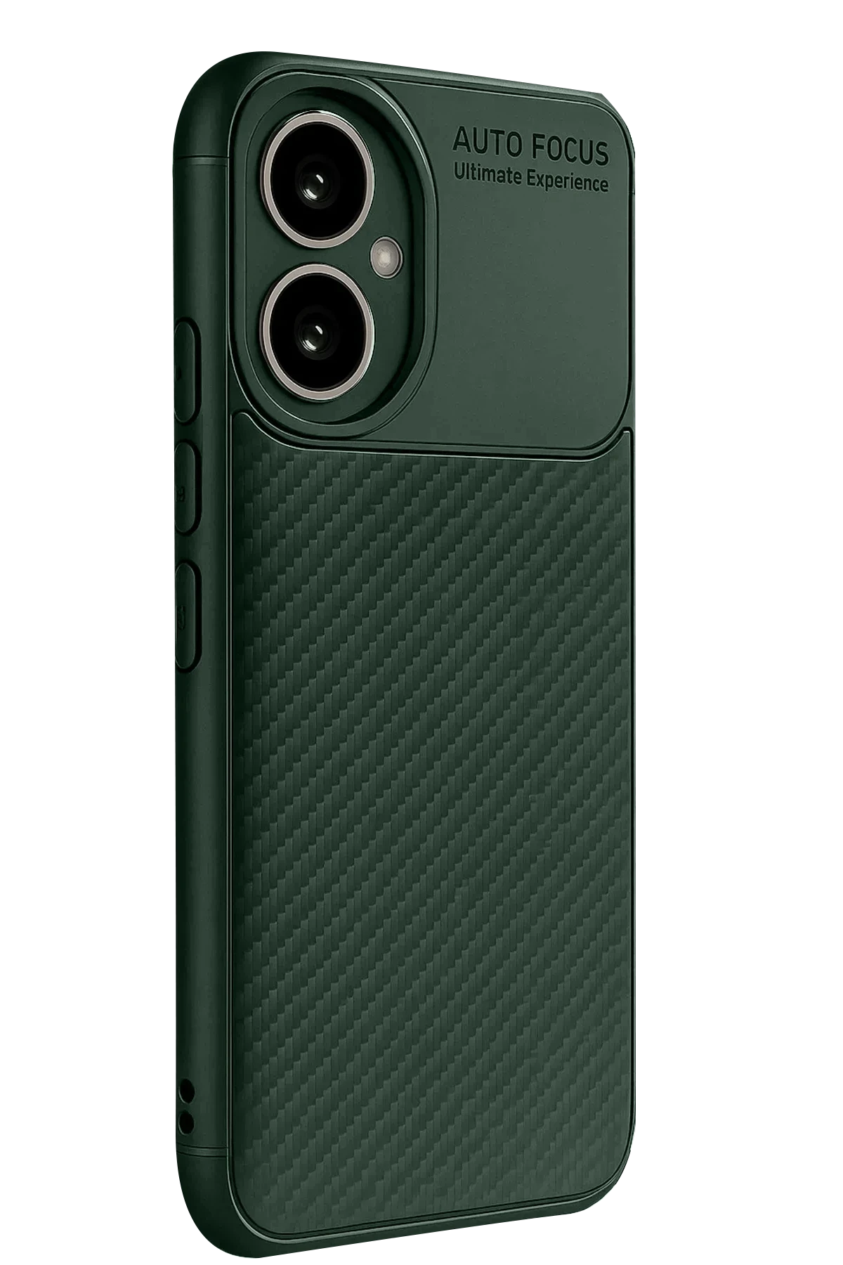 Newface Honor 400 Kılıf Auto Focus Karbon Kapak - Koyu Yeşil