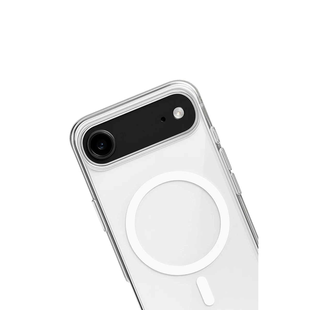 Newface Apple iPhone 17 Air Kılıf Magneticsafe Şeffaf Silikon - Şeffaf — görsel 6