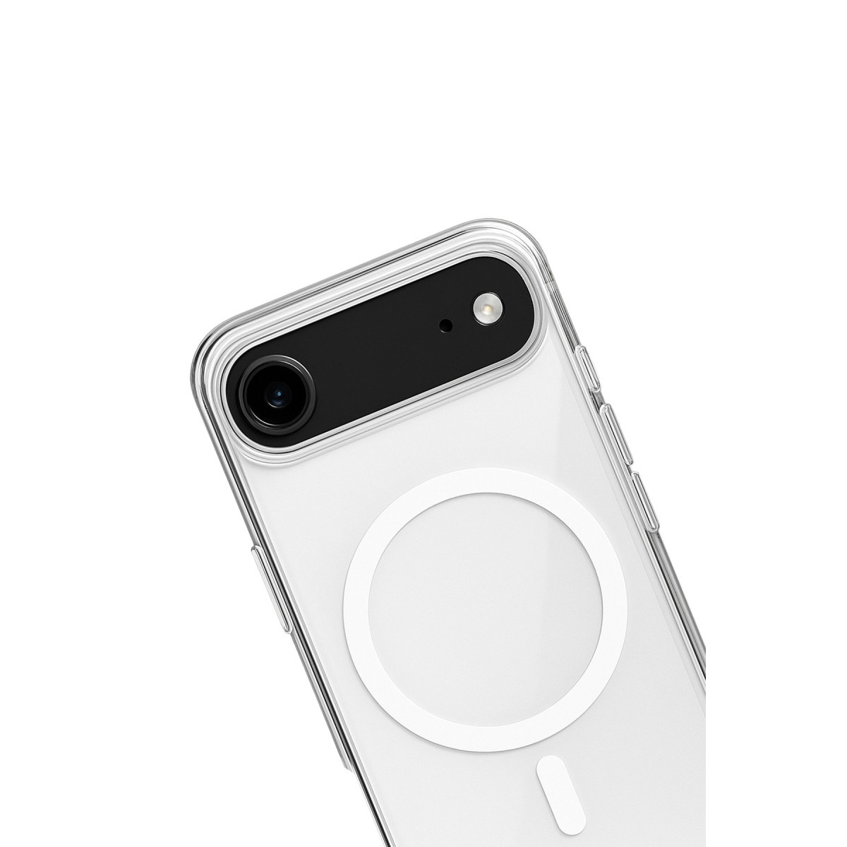 Newface Apple iPhone 17 Air Kılıf Magneticsafe Şeffaf Silikon - Şeffaf — görsel 10