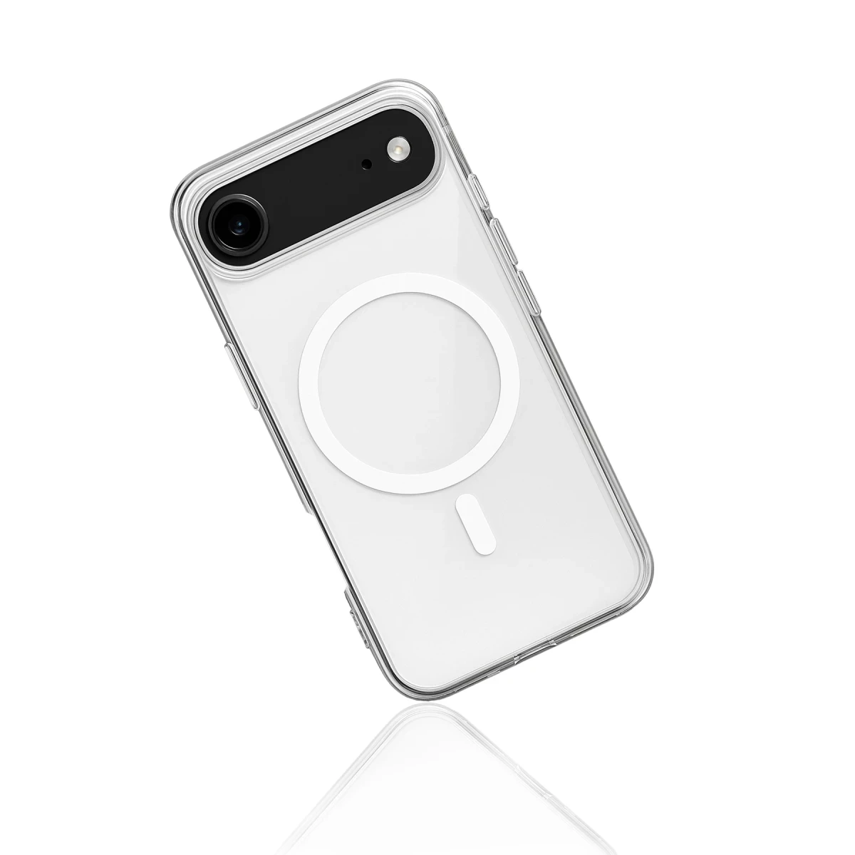 Newface Apple iPhone 17 Air Kılıf Magneticsafe Şeffaf Silikon - Şeffaf — görsel 7