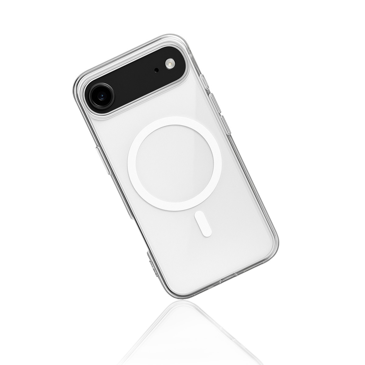 Newface Apple iPhone 17 Air Kılıf Magneticsafe Şeffaf Silikon - Şeffaf — görsel 11
