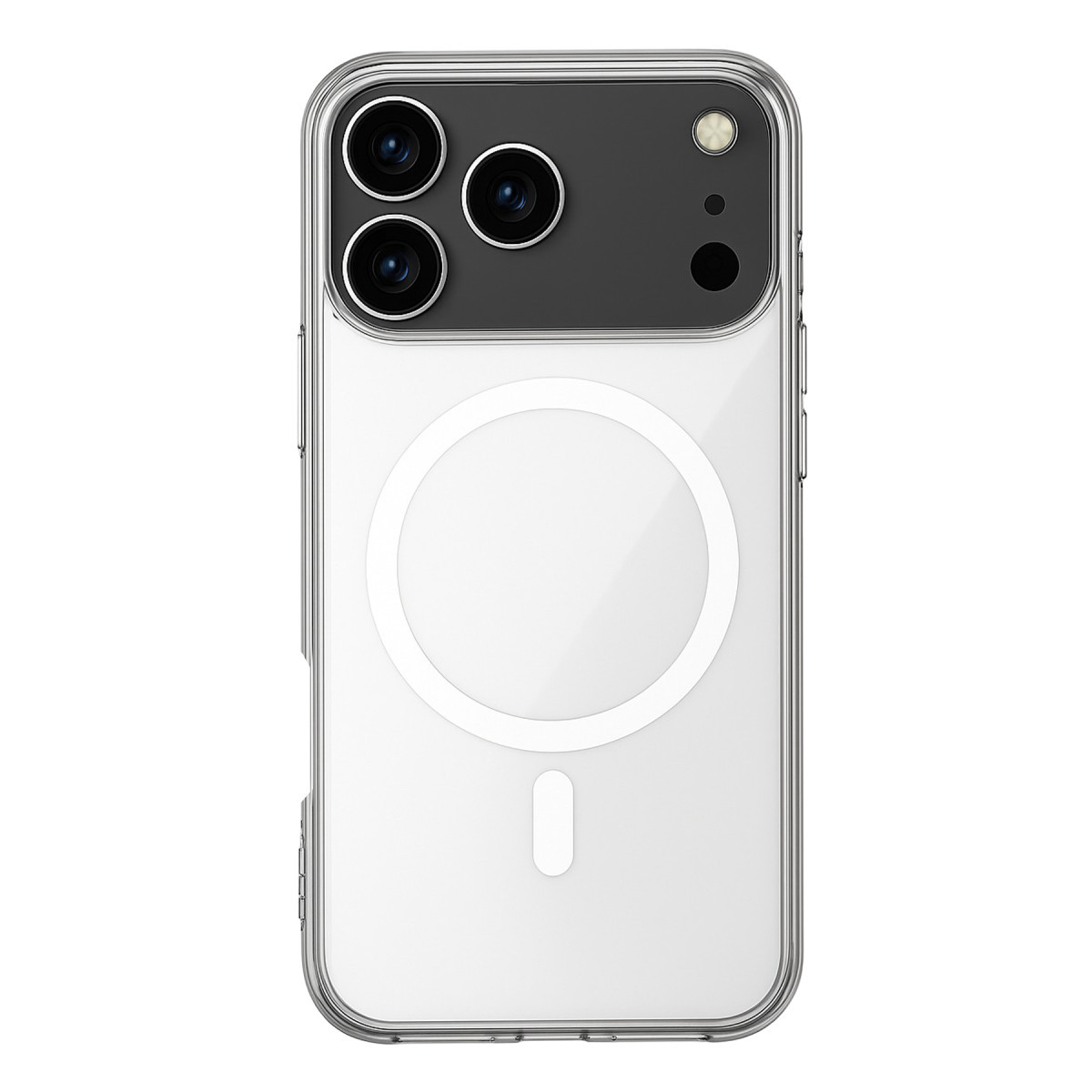 Newface Apple iPhone 17 Pro Max Kılıf Magneticsafe Şeffaf Silikon - Şeffaf — görsel 9