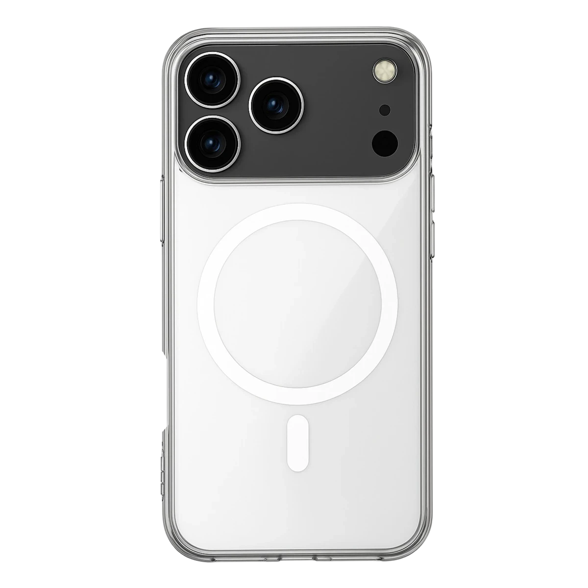 Newface Apple iPhone 17 Pro Kılıf Magneticsafe Şeffaf Silikon - Şeffaf — görsel 5