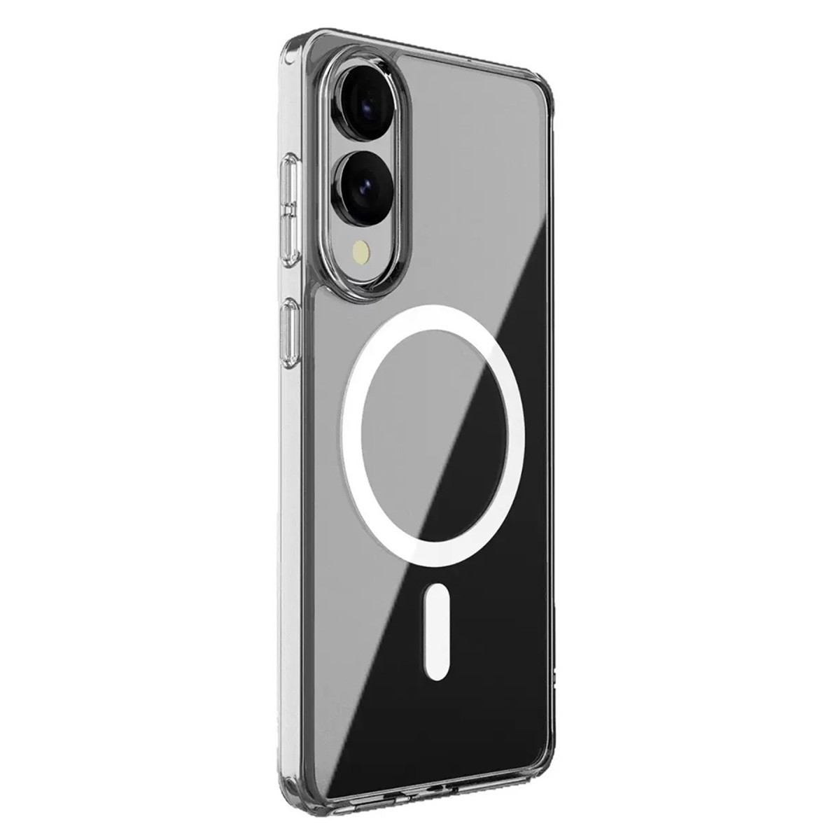 Newface Samsung Galaxy S25 Edge Kılıf Magneticsafe Şeffaf Silikon - Şeffaf — görsel 9