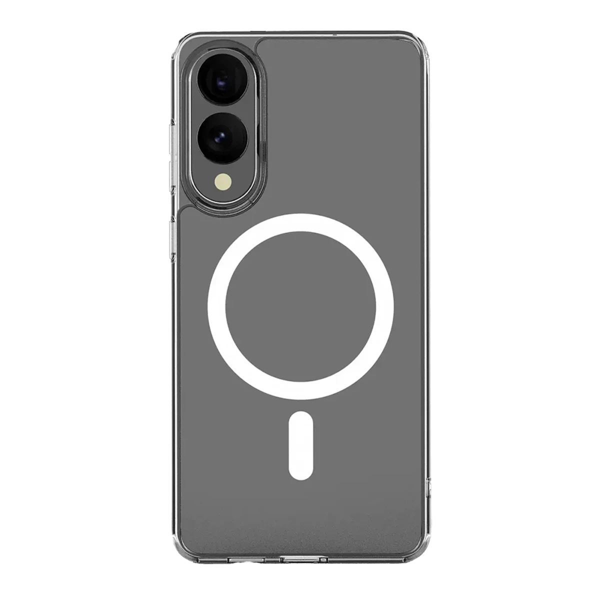 Newface Samsung Galaxy S25 Edge Kılıf Magneticsafe Şeffaf Silikon - Şeffaf — görsel 6