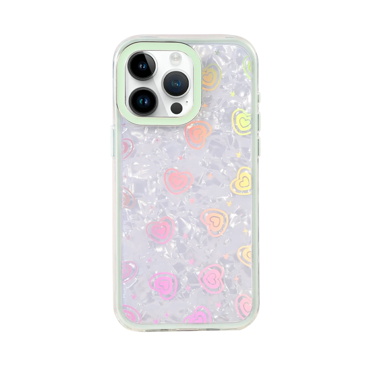 Newface Apple iPhone 16 Pro Max Lumi Desenli Kapak - Yeşil — görsel 7