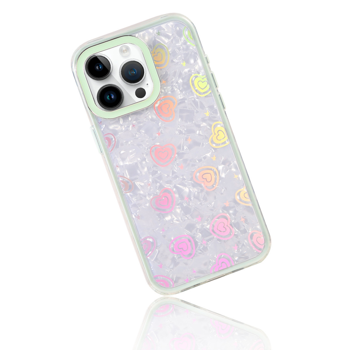 Newface Apple iPhone 16 Pro Max Lumi Desenli Kapak - Yeşil — görsel 12