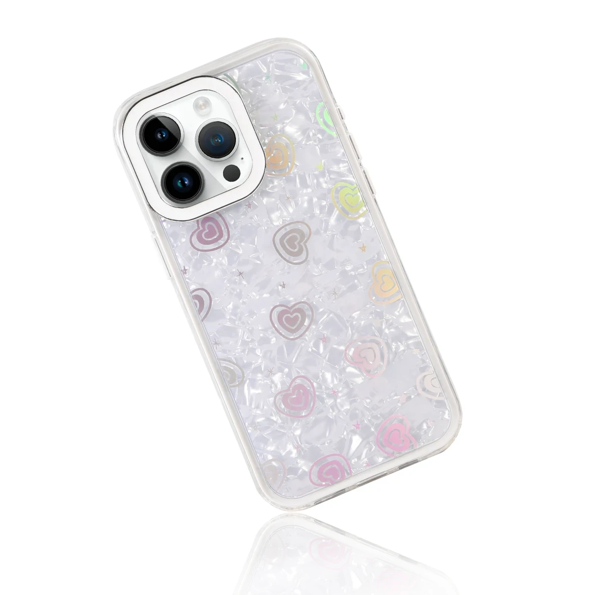 Newface Apple iPhone 11 Lumi Desenli Kapak - Beyaz