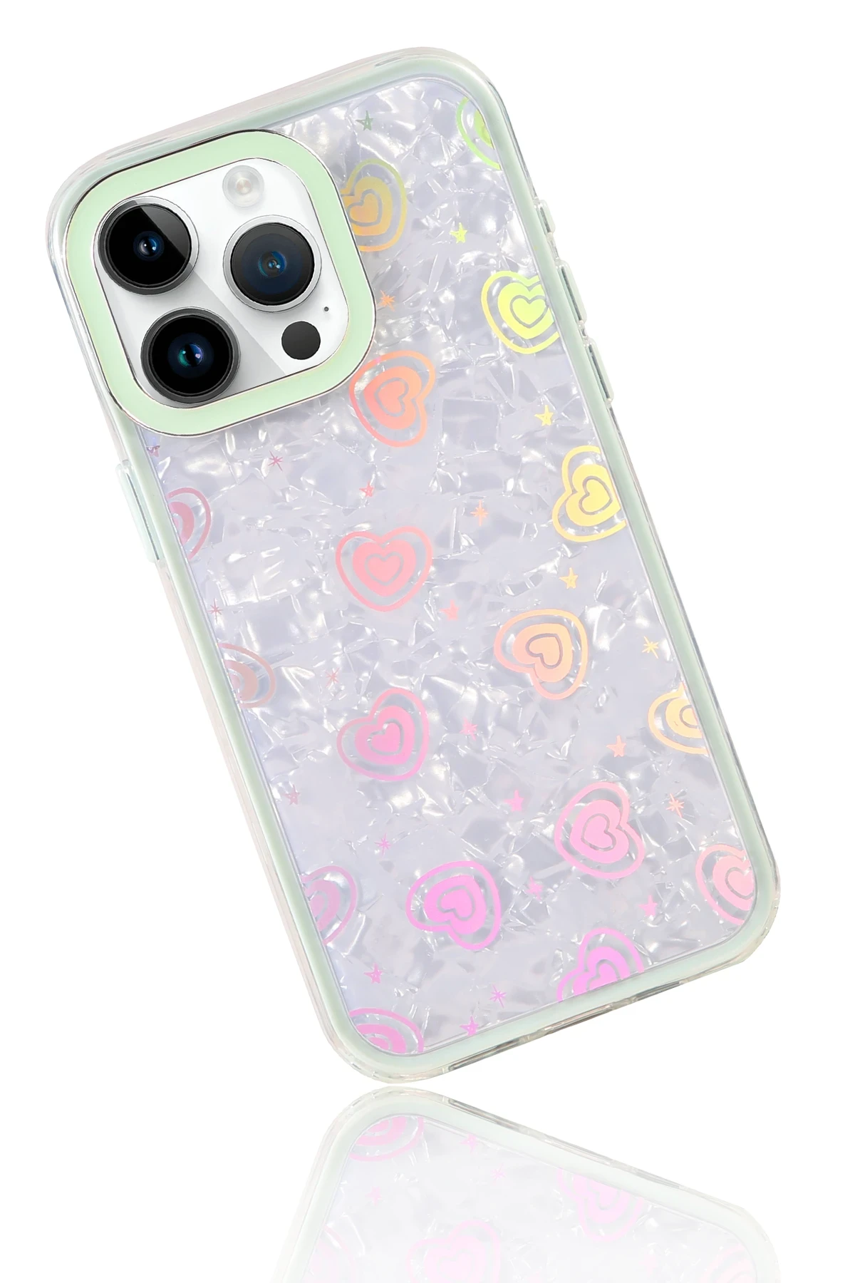 Newface Apple iPhone 11 Lumi Desenli Kapak - Yeşil — görsel 4