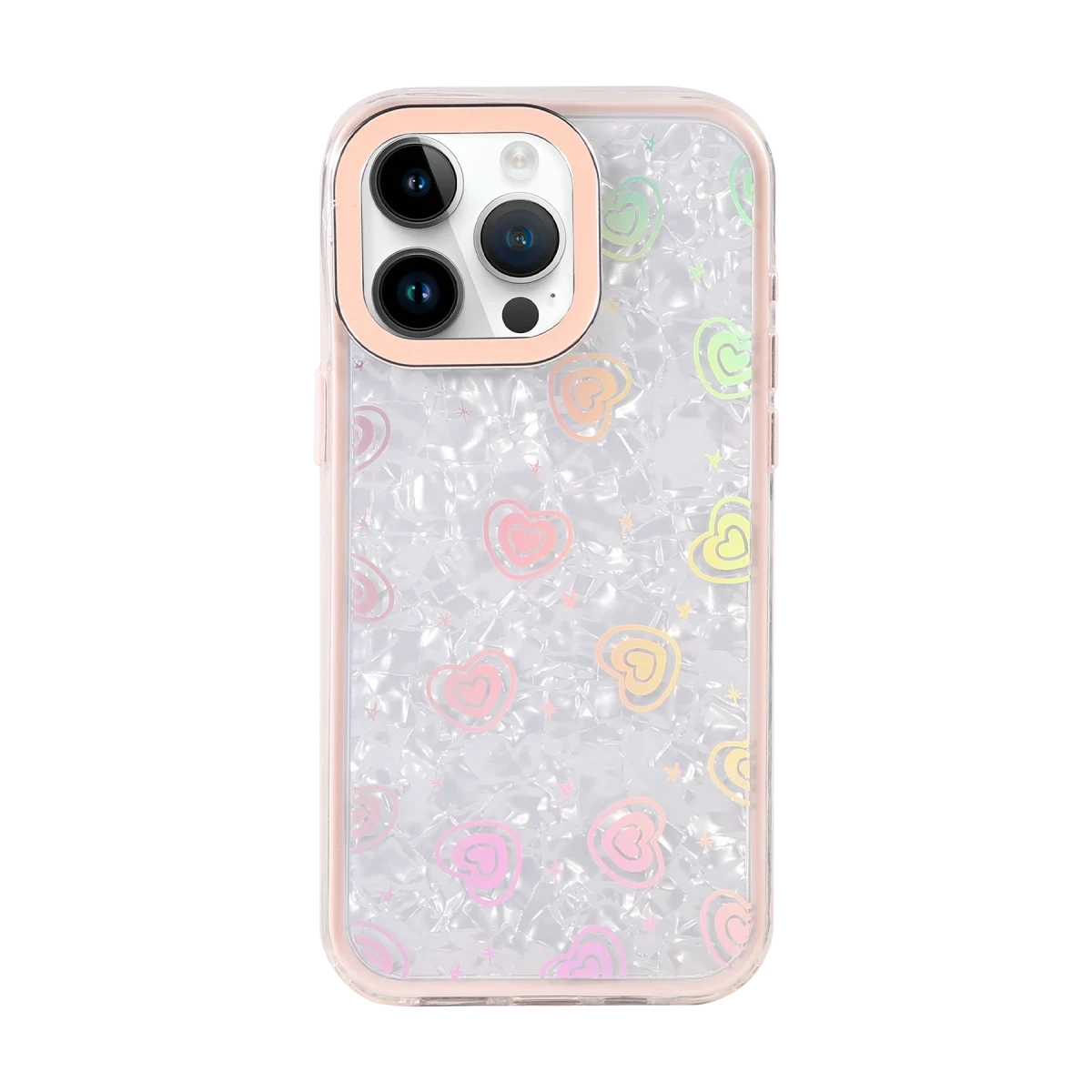 Newface Apple iPhone 11 Lumi Desenli Kapak - Pembe