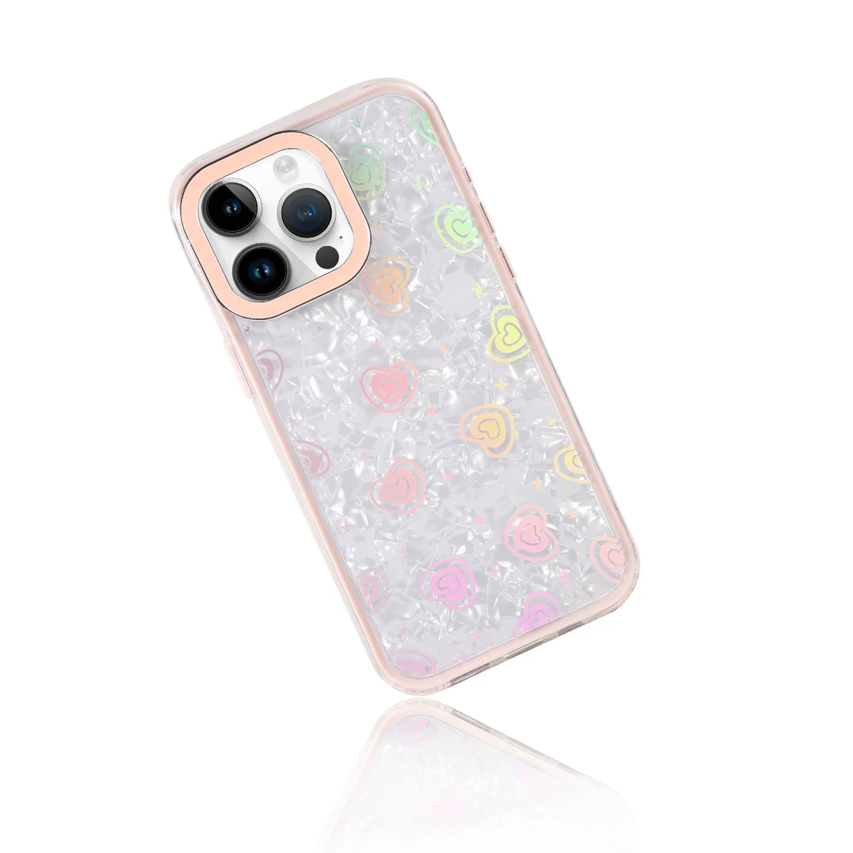 Newface Apple iPhone 11 Lumi Desenli Kapak - Pembe