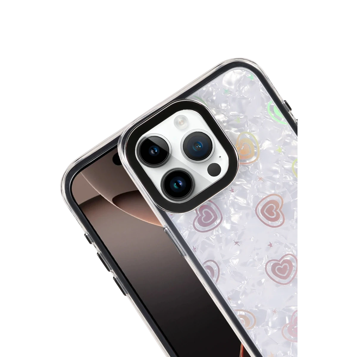 Newface Apple iPhone 11 Lumi Desenli Kapak - Siyah