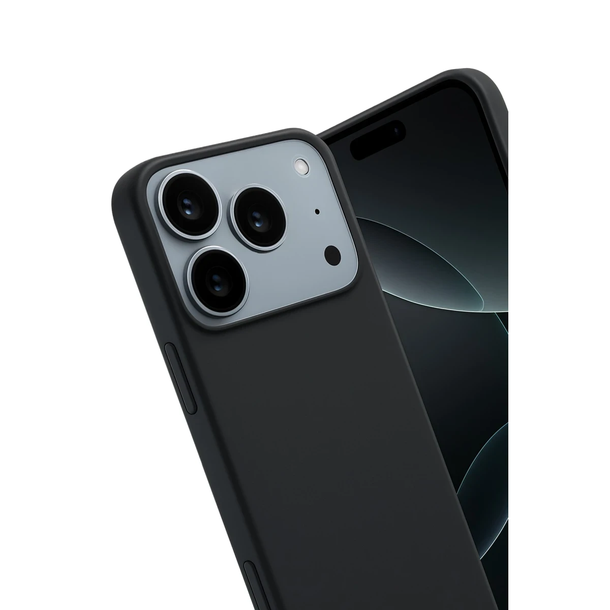 Newface Apple iPhone 17 Pro Max First Silikon - Siyah — görsel 6