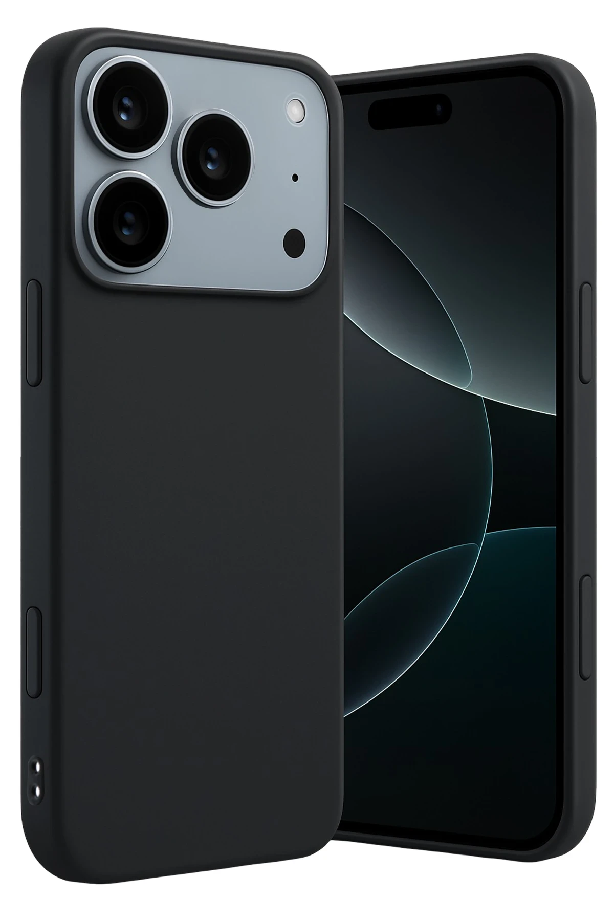 Newface Apple iPhone 17 Pro Max First Silikon - Siyah