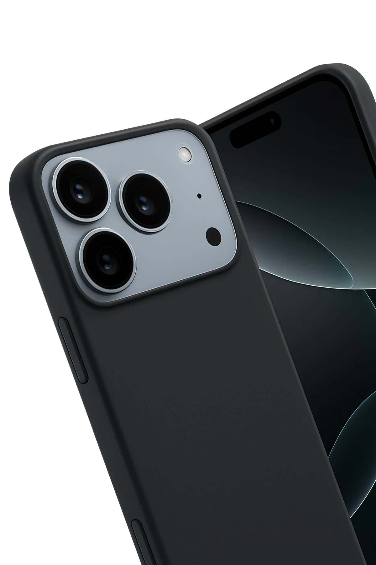Newface Apple iPhone 17 Pro First Silikon - Siyah