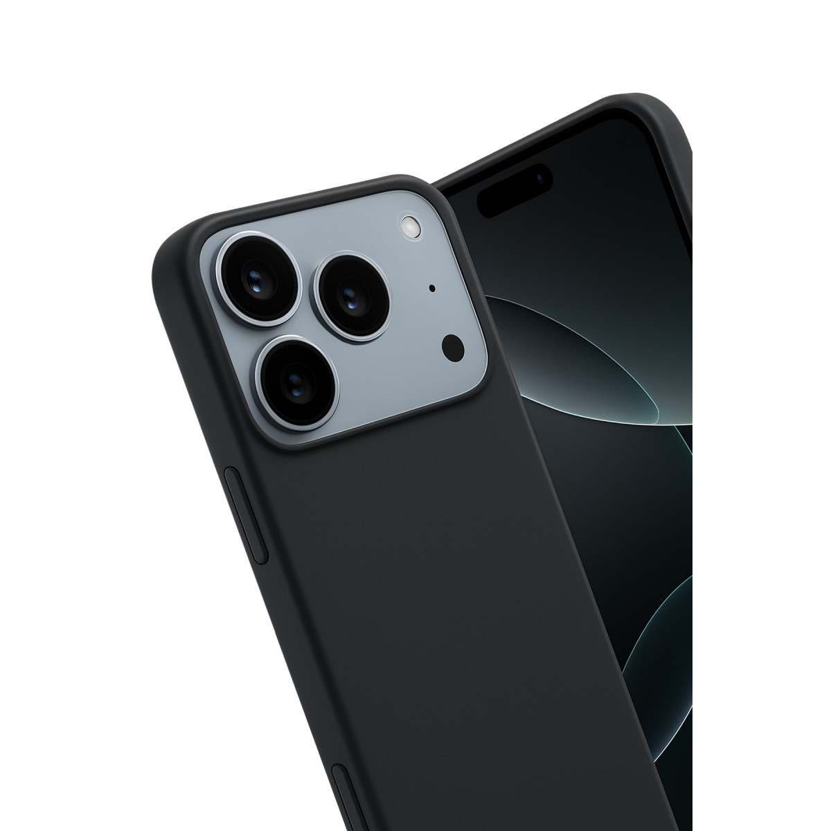 Newface Apple iPhone 17 Pro First Silikon - Siyah — görsel 9