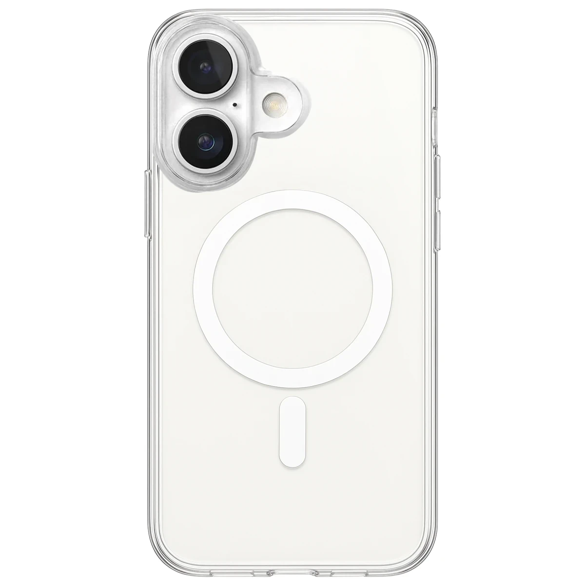 Newface Apple iPhone 17 Kılıf Magneticsafe Şeffaf Silikon - Şeffaf — görsel 4