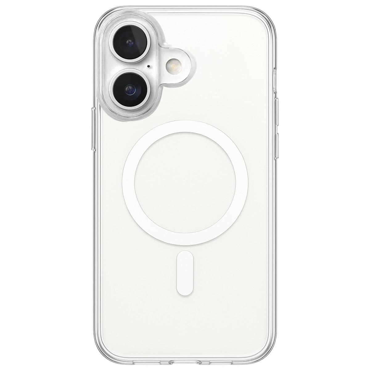 Newface Apple iPhone 17 Kılıf Magneticsafe Şeffaf Silikon - Şeffaf — görsel 7
