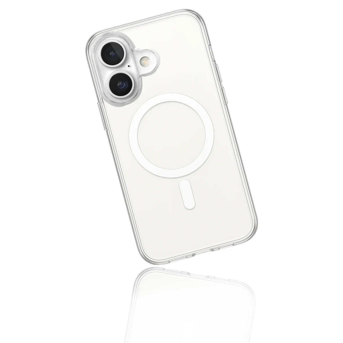 Newface Apple iPhone 17 Kılıf Magneticsafe Şeffaf Silikon - Şeffaf — görsel 6